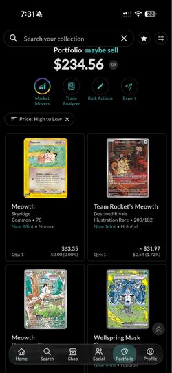 Pokémon card lot