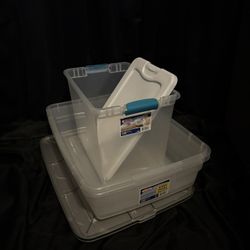 Storage Bins With Lids 