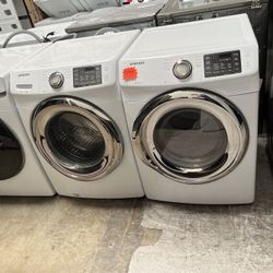 samsung front load washer dryer set