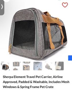 Sherpa Element Airline Approved Travel Pet Carrier