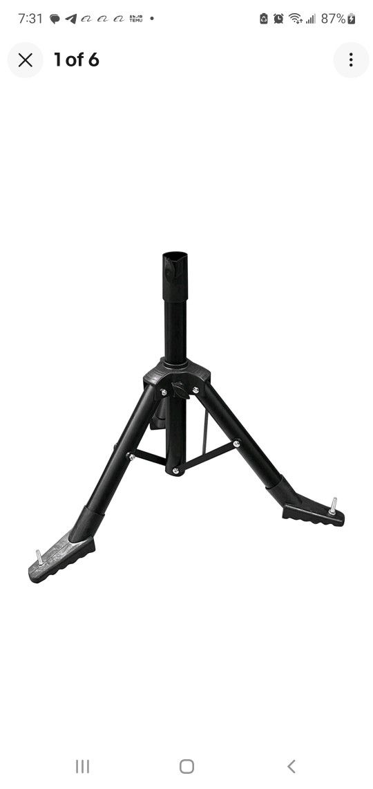 📡 Brand New Stainless Steel Folding Tripod Mount for Starlink (V1 & V2 Compatible)