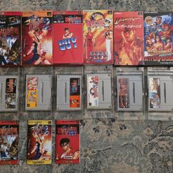 Lot of 6 Super Famicom Games. Nintendo. **Read Description**