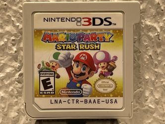 NEW NINTENDO 3DS 2DS MARIO PARTY STAR RUSH