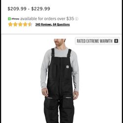 YUKON EXTREMES™ LOOSE FIT INSULATED BIBERALL - 4 EXTREME WARMTH RATING