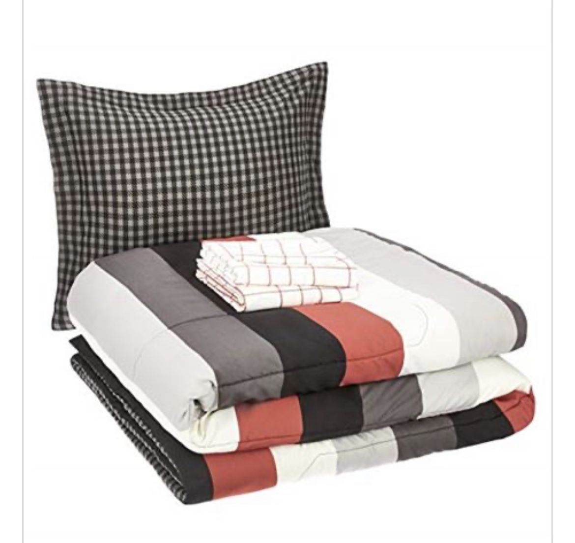 XL- Twin 5-piece Comforter Bedding Set New