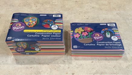 Pacon Construction Paper Bundle 9x12