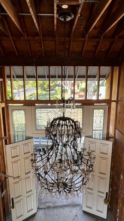 Large Luxury Crystal Chandelier