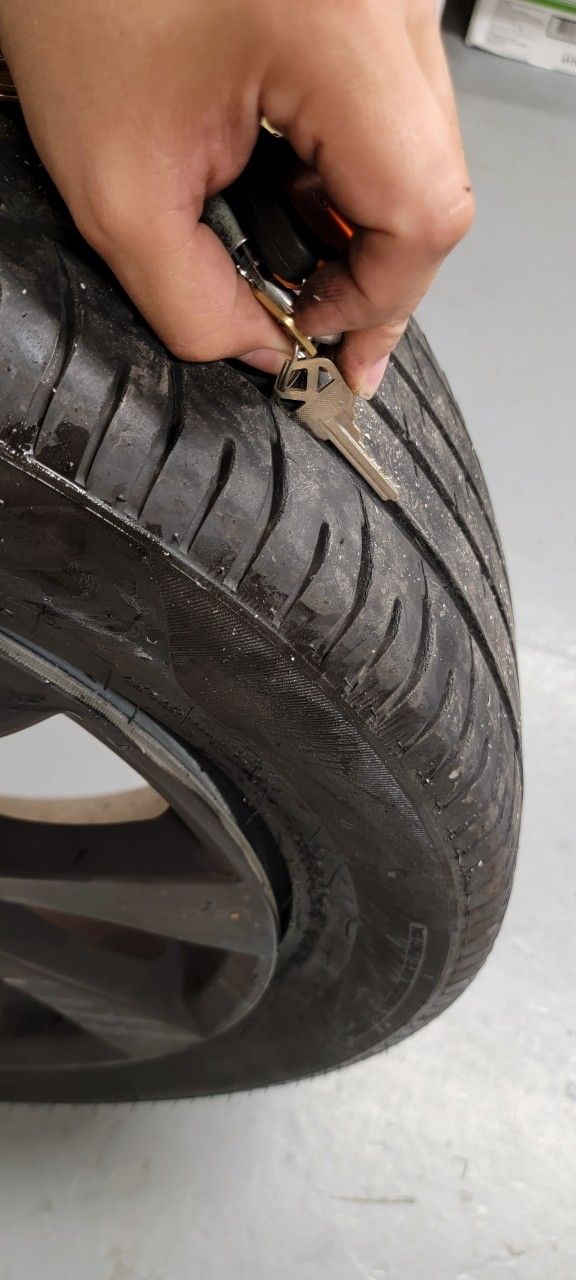 Tires and rin