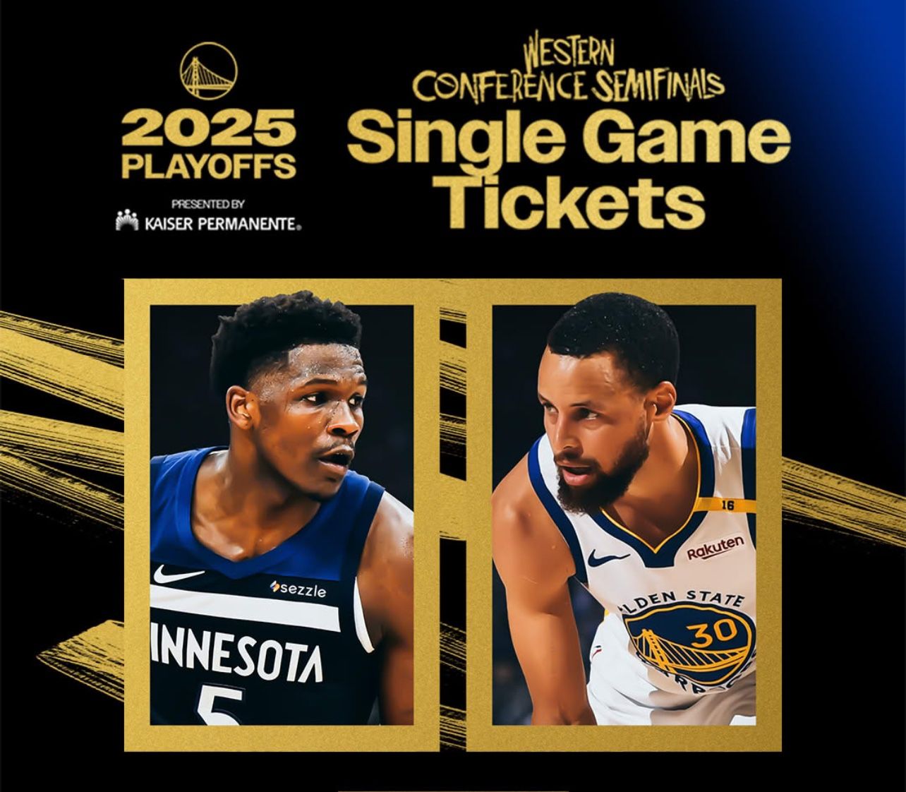 Game 3 Golden State Warriors Vs Minnesota Timberwolves Game 3 Home Game 1 May 10th 2025