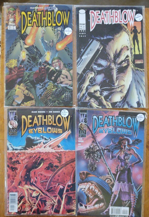 Deathblow, Damage, Common Grounds, Visitor Comics