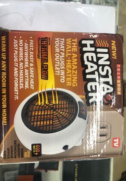 Insta heater with thermal flow opened box
