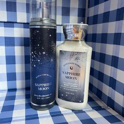 🌜NEW!! Bath & Body Works Sapphire Moon Body Care Set