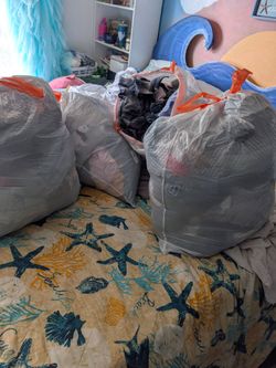 Bag of mixed clothes