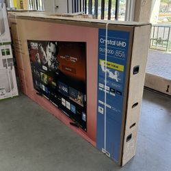 85 SAMSUNG CRYSTAL DU7200 4K HDR SMART TV