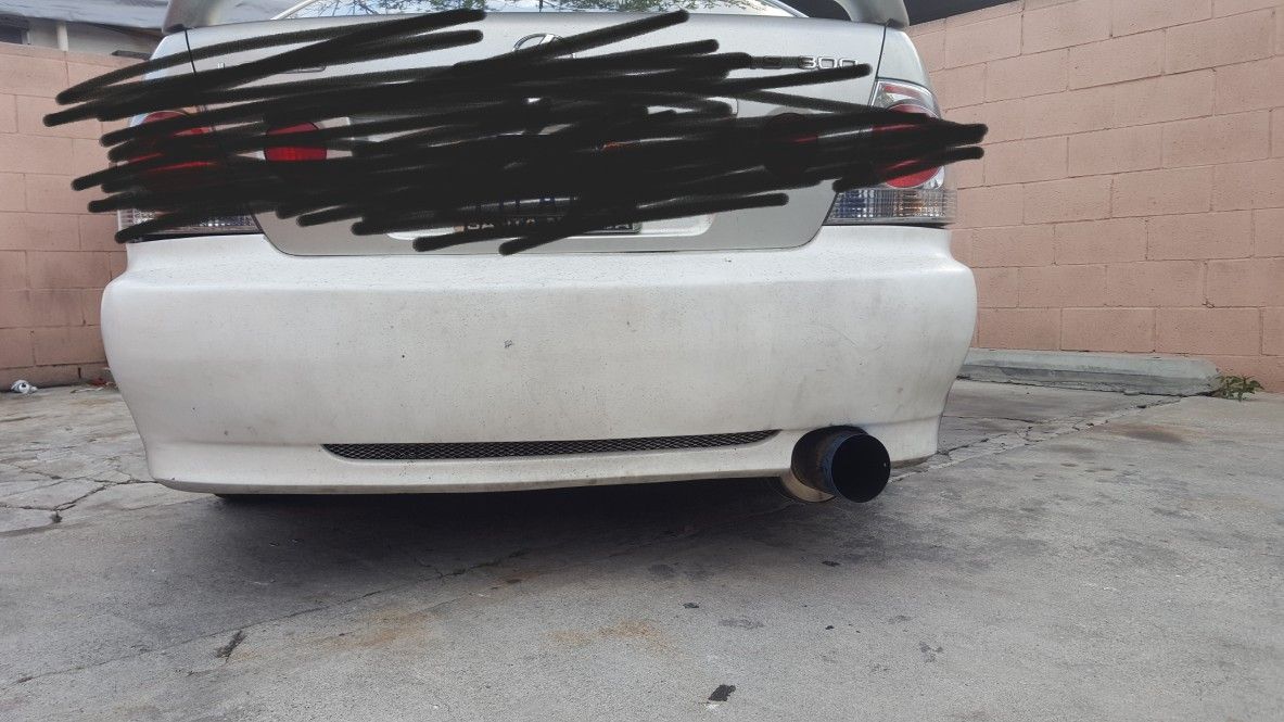 Is300 L-sportline rear bumper