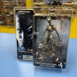 McFARLANE TOYS T-X ENDOSKELETON TERMINATOR 3 RISE OF THE MACHINES NEW