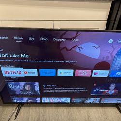 55 Inch TCL ANDROID TV