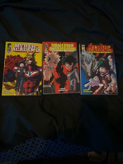 My Hero Academia Vol 1 to 3