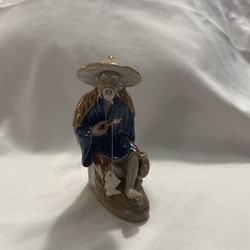 Vintage Chinese Fisherman Mudman