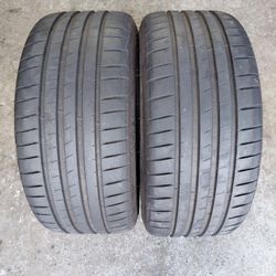 245/35ZR20 (95Y) MICHELIN PILOT SPORT 4S N0 PAIR OF TIRES 