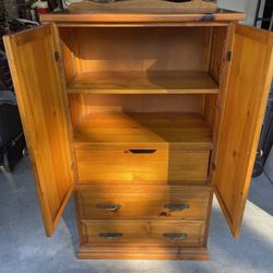 Wooden Armoire 
