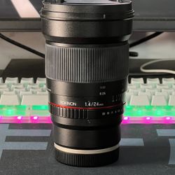 Rokinon 24mm F1.4 Full Frame E Mount