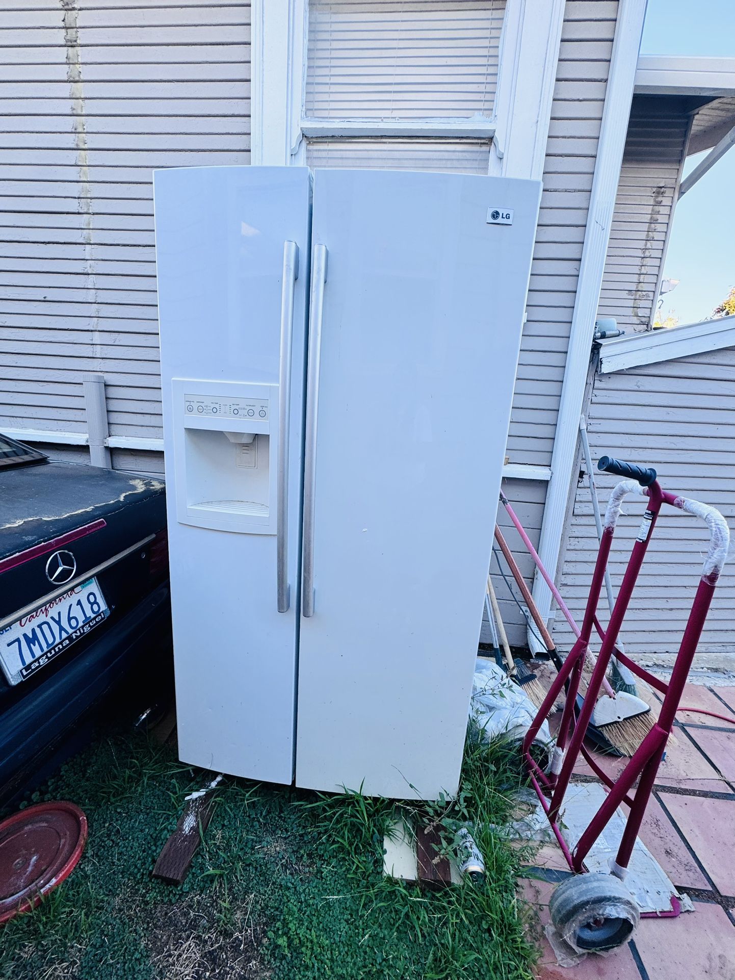 LG White refrigerator