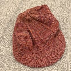 Pink Knit Hat