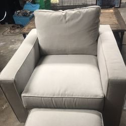 Chair And Ottoman 