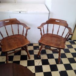 Beautiful Esteban Allen Set Of Vintage Chairs For Sale On Another Market Please For Over 700!