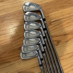 Miura TC-201 Iron Set 4-PW Steelfiber i95cw Stiff Mens RH Standard LLL Midsized