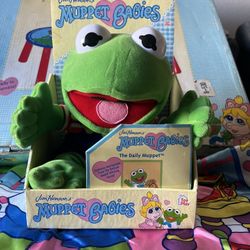 Muppet Babies Kermit The Frog With DVD