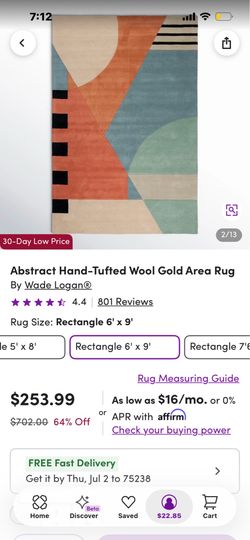 Colorful Abstract Rug
