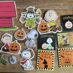 97 Halloween Charlie Brown and friends Stickers