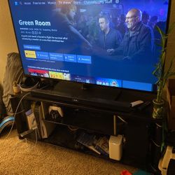 Glass TV Stand