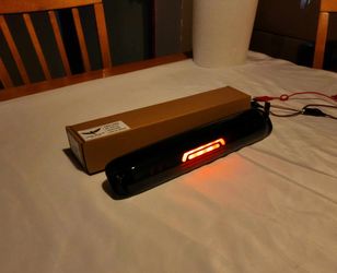 99-06 Silverado Sierra 1500 to 3500 3rd brake light full led smoked