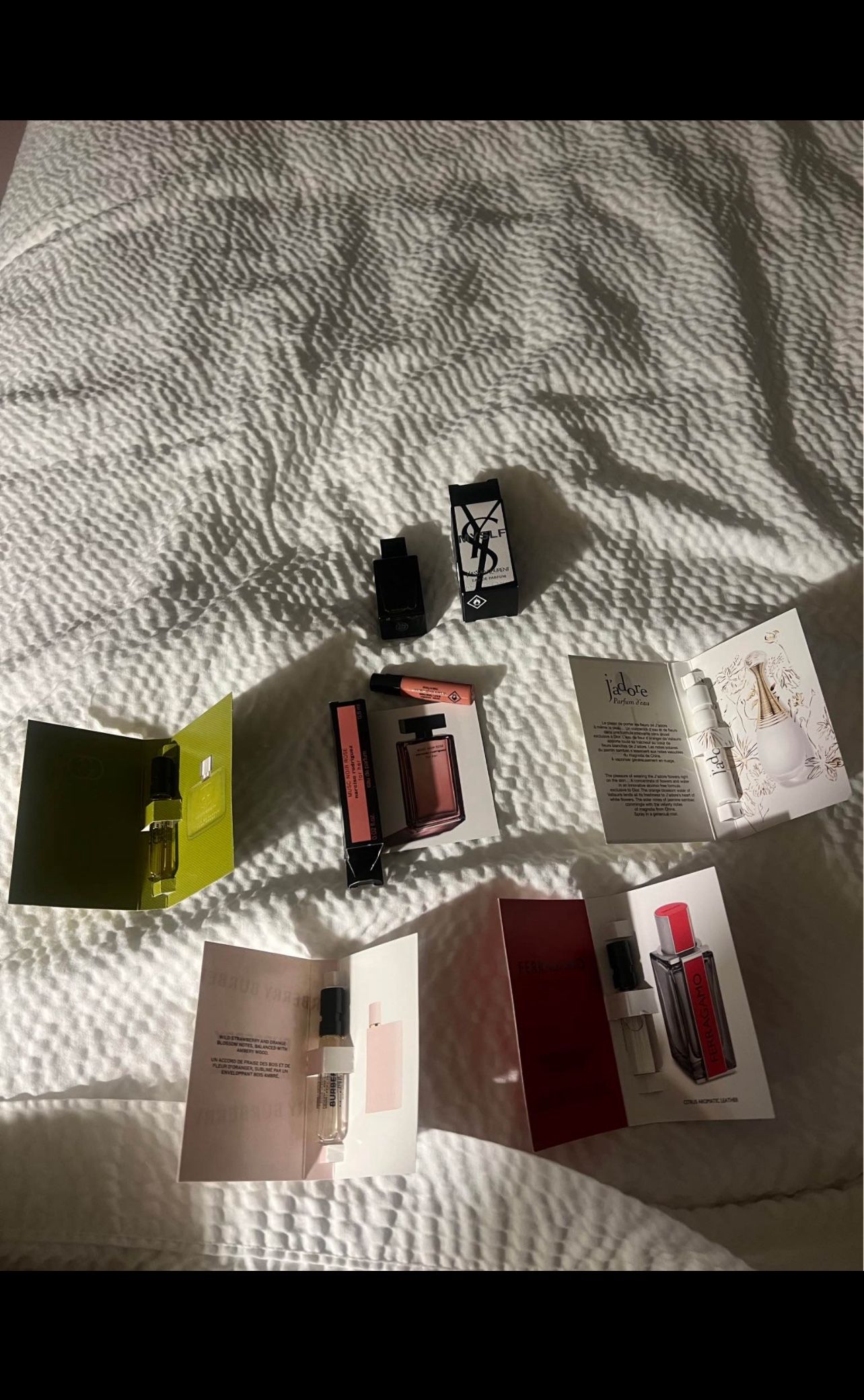 Luxury Beauty Sample Bundle – Dior, Gucci, YSL, Ferragamo, Burberry, Fenty, Hourglass + More – Seale