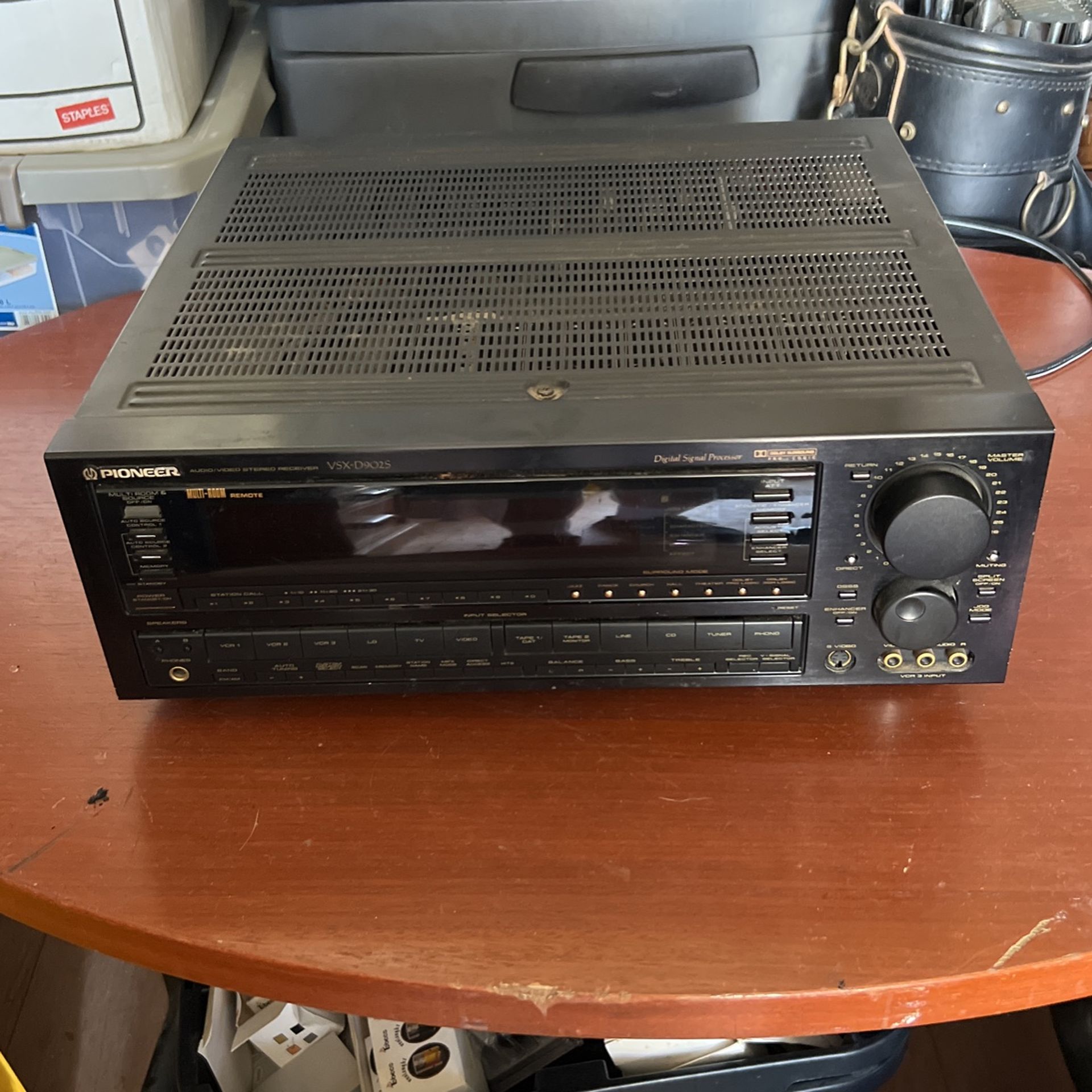 Pioneer Audio Video Stereo receiver Digital Signal Processor VSX-D902S. Was $1000 New