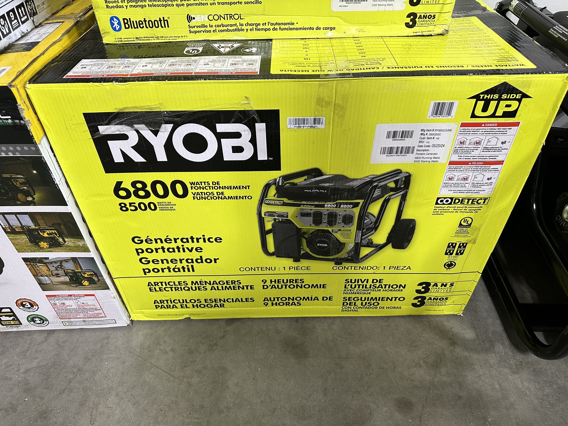 Ryobi Generators 8125w