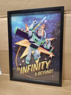 Buzz Lightyear Framed 3D Image 