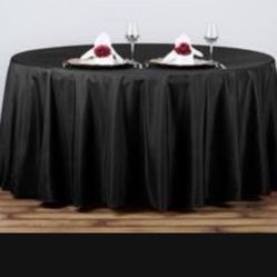 Special Event- Linens Polyester Black-Wedding 