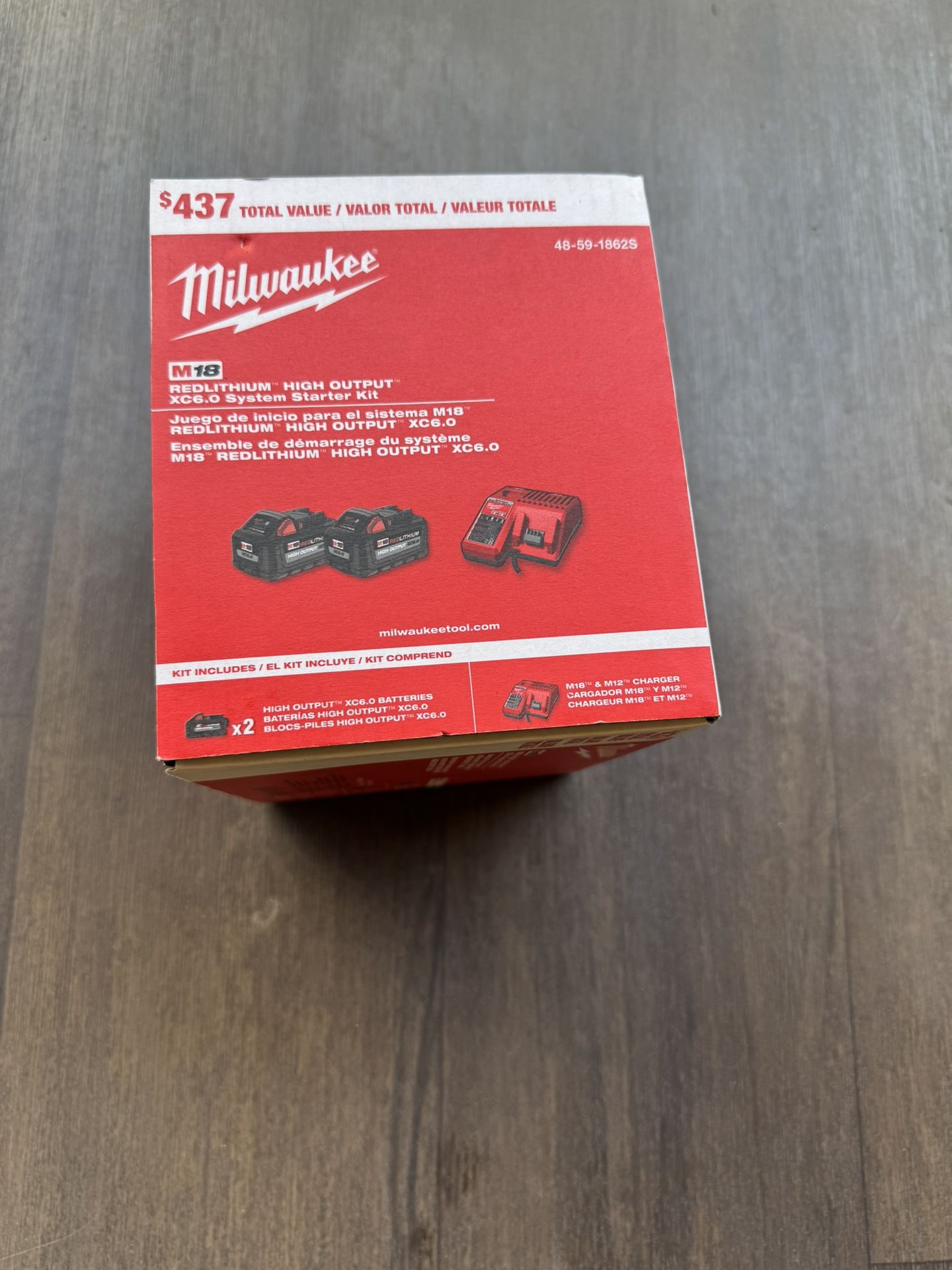 Milwaukee Battery 6.0Ah M18 18V