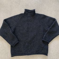 Vintage J Crew Wool Roll neck Sweater