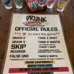 Drunk Uno Game