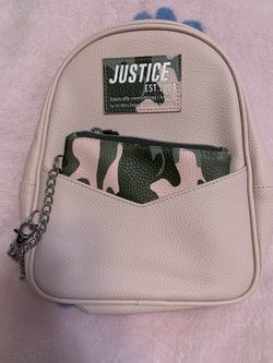 Justice mini backpack
