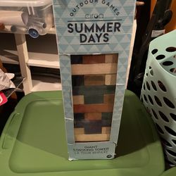 Giant Jenga Game