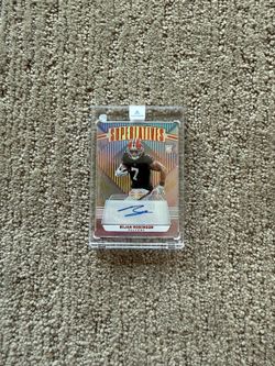 Bijan Robinson auto rookie