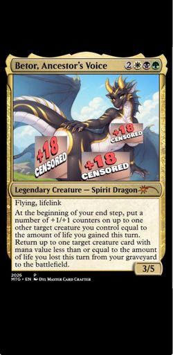 NSFW magic the gathering proxy deck