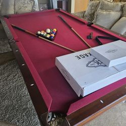 8 Foot Brunswick Pool Table 