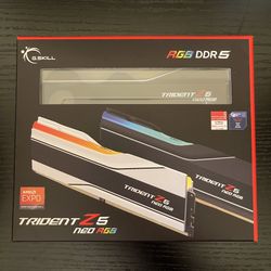 G.Skill Trident Z5 Neo RGB Series 32GB (2x16) 6000MT/s DDR5 CL30 Desktop Memory